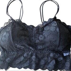 Midnight Blue Lace Bralette